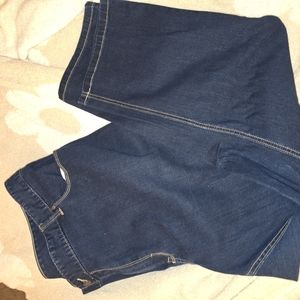 Old Navy Plus Size Dark Denim Skinny Jeans Size 30 Short